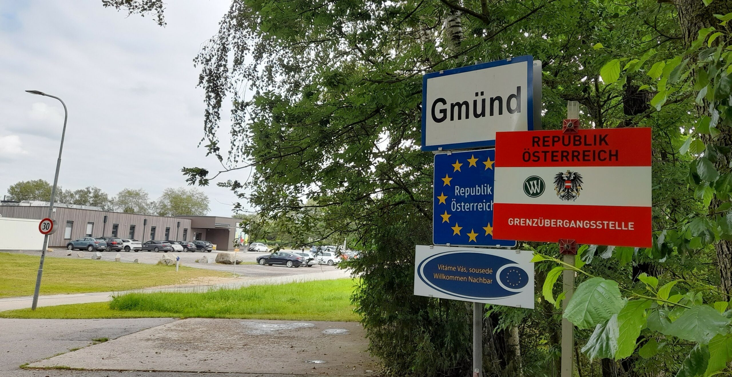 Gmünd, rakousko-česká hranice